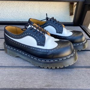 Dr. Martens Smooth BEX Leather Brogue Shoes